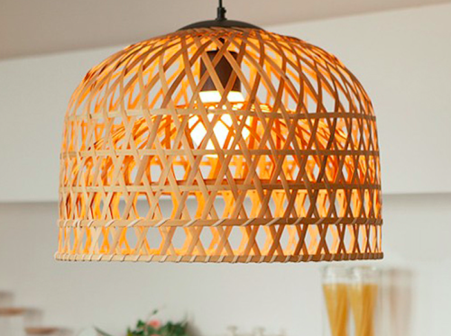 Decorative Vietnam Ceiling Weaving Bamboo Lampshades 