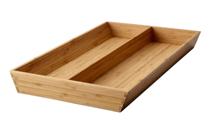Vietnam pressed bamboo kitchen organizer for serving utensils 